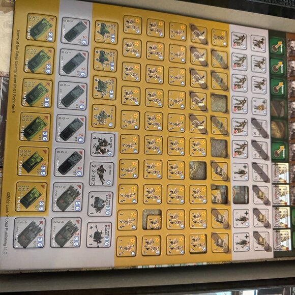 Lock 'n Load Tactical: Heroes of the Bitter Harvest (open, mostly unpunched) - Picture 9 of 11